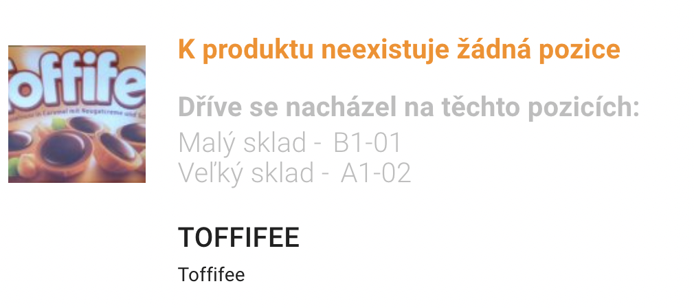 Poslední použitá pozice